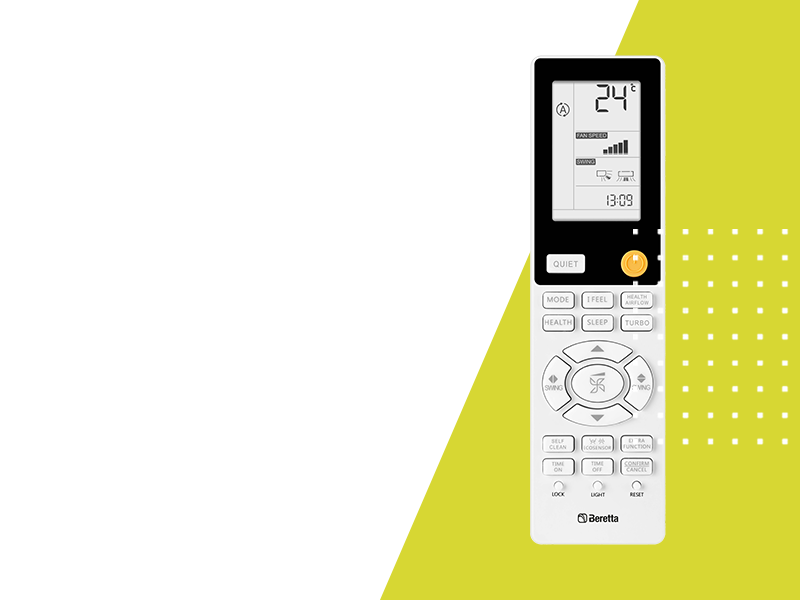 Breva EA telecomando vista frontale